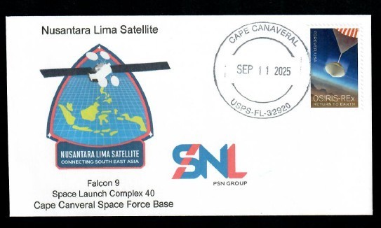 Nusantara Lima Satellite Launch Cover