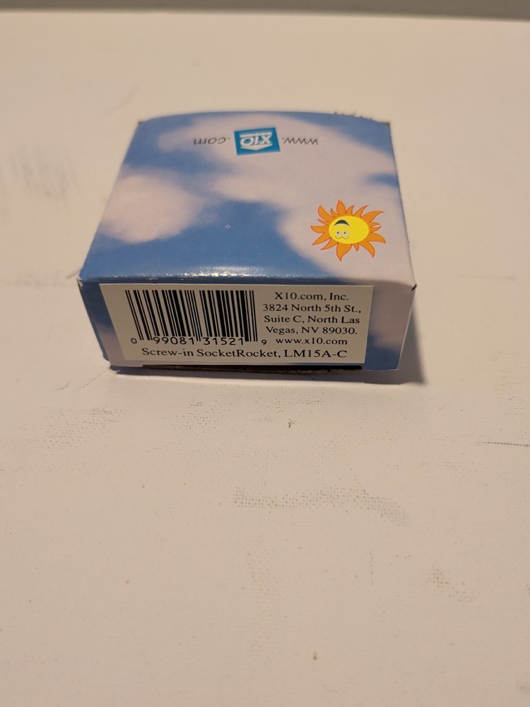 X10 LM15A-C Remote Controlled Lamp Module, Screw-In Socket Rocket NIB