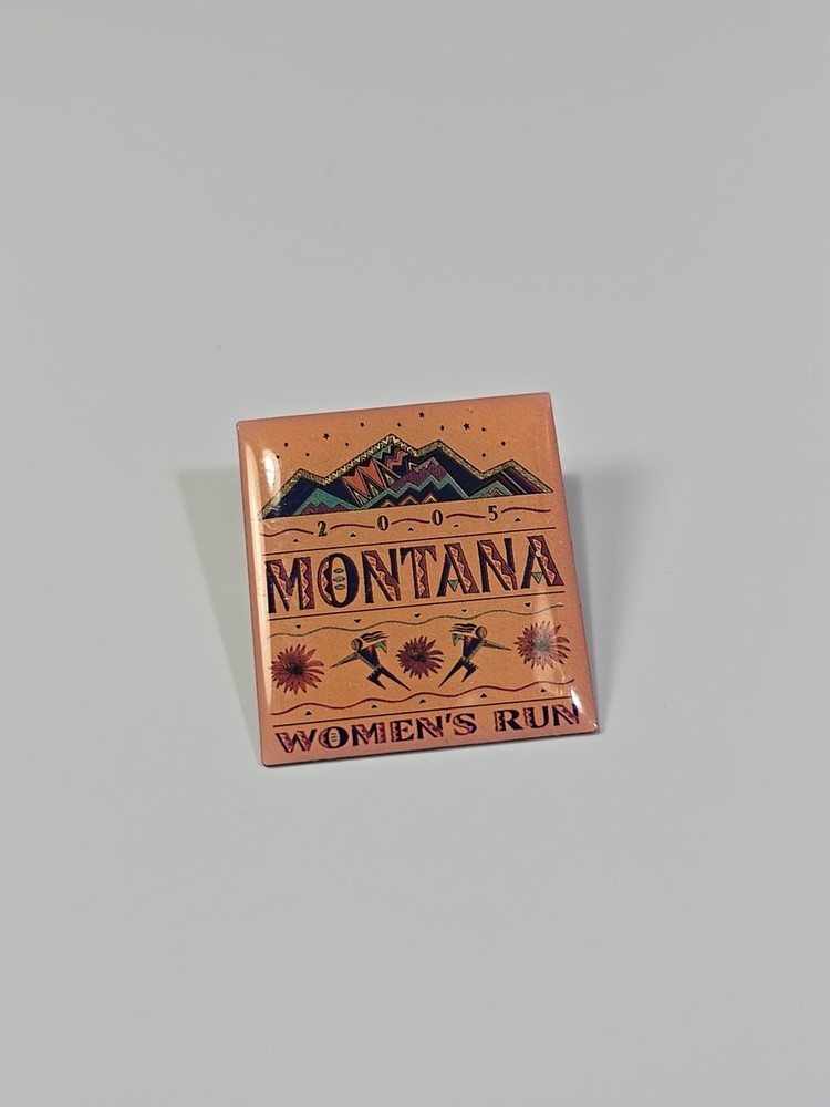 Montana Women's Run 2005 Lapel Pin