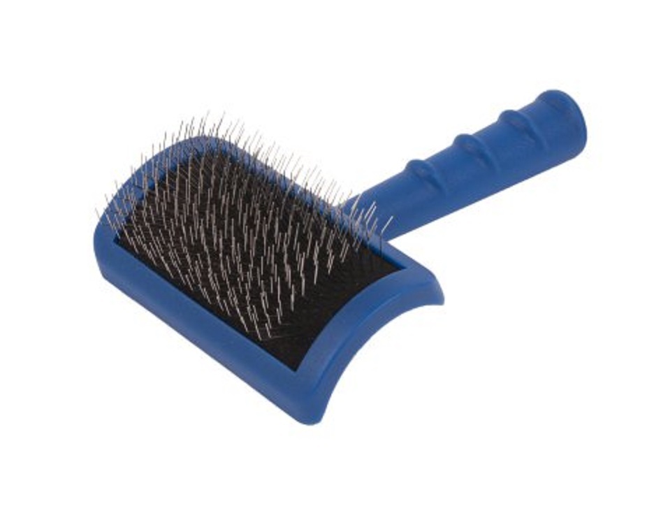 SHOW TECH Tuffer Than Tangles #21 SLICKER BRUSH REGULAR MEDIUM PIN PET Grooming