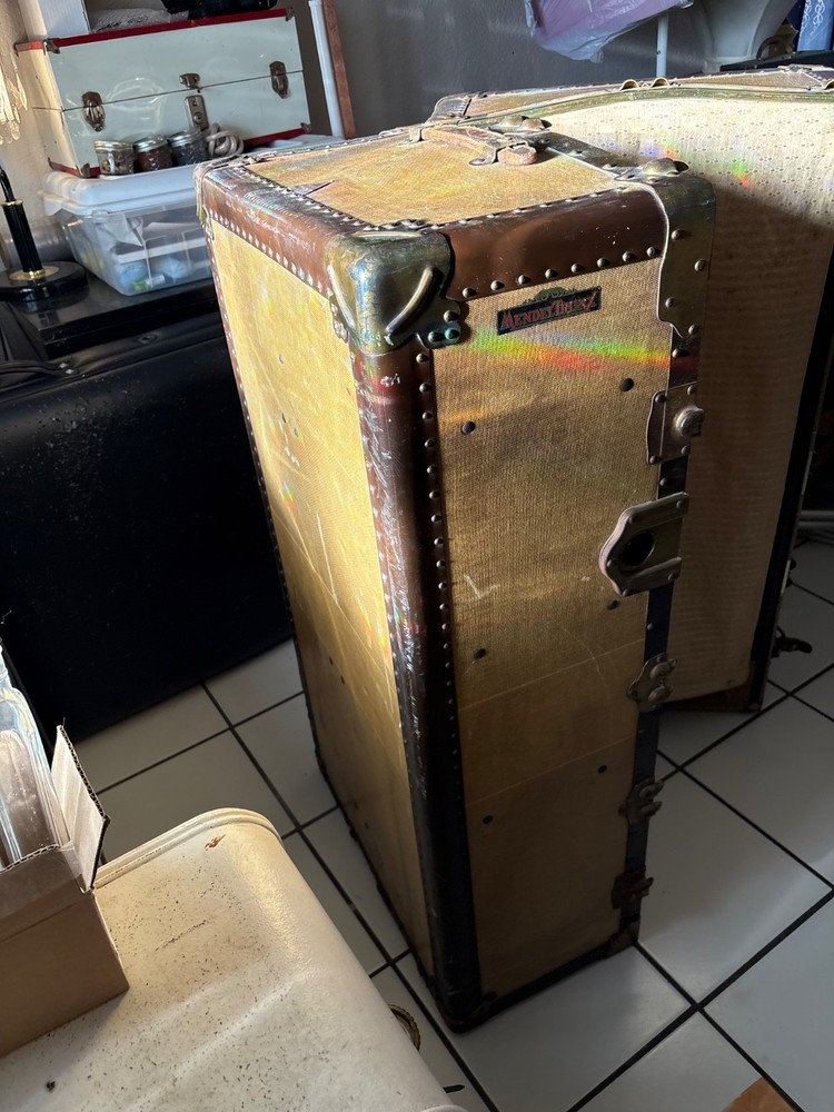 steamer trunk wardrobe 1920/1930s