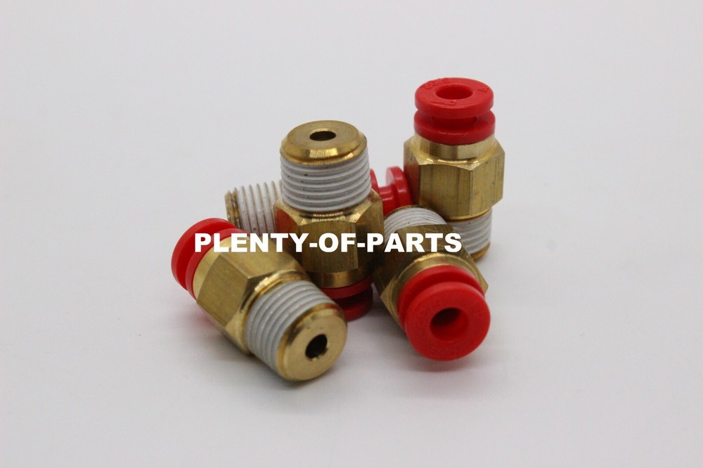 One-Touch Fitting 5/32" Tube Brass 5pcs.