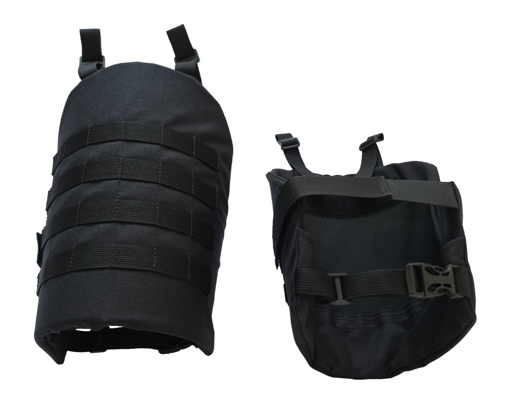 Thigh pads Black multiCam covers size XXL