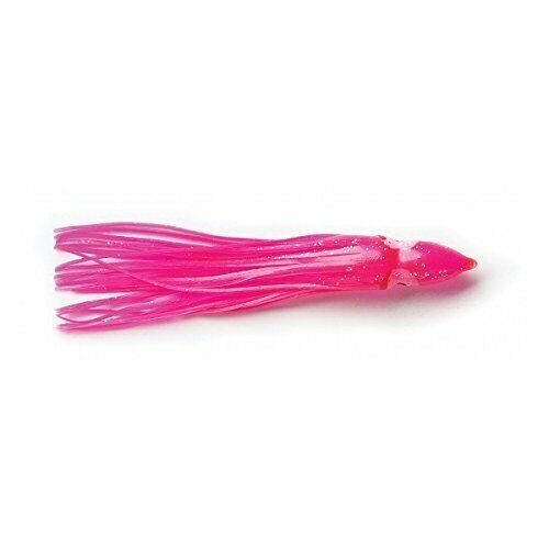 P-Line Squid (8 Pack), 1.5", Pink