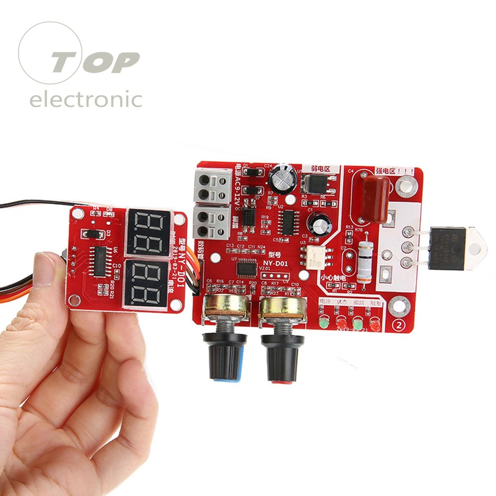 Spot Welders Control Board 100A Digital display Spot Welding Time Controller