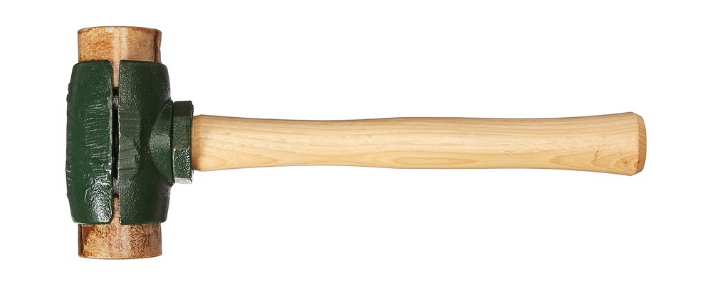Garland Mfg 31004 Split Head Hammers, 2" Diameter, 14" Handle, Rawhide