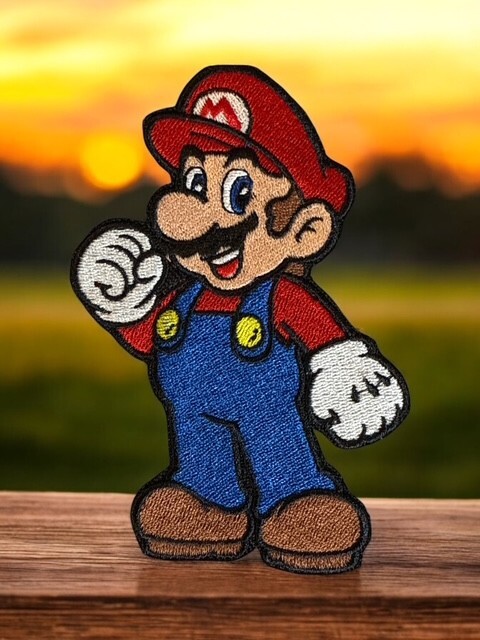 Mario patch Multi Sizes