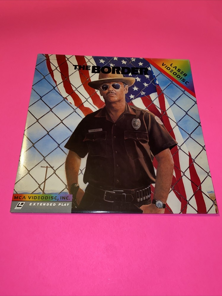 THE BORDER Laserdisc LD - JACK NICHOLSON