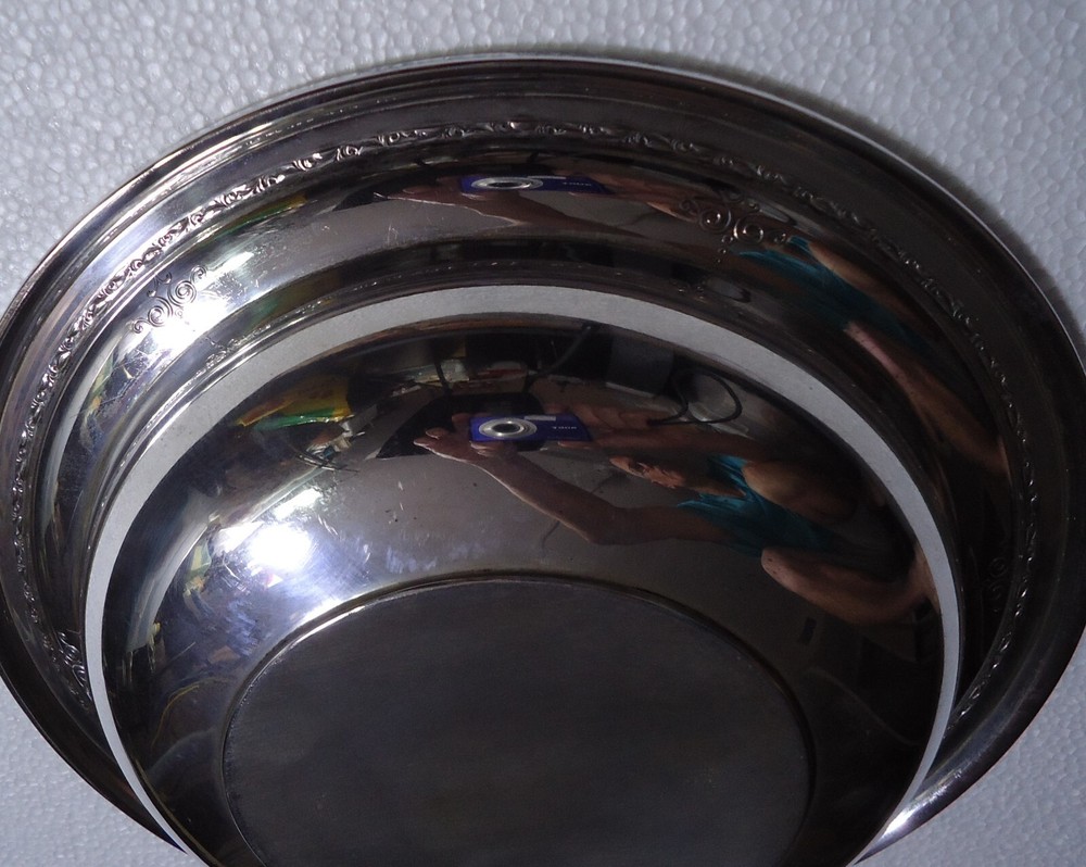 Towle Large 10 1/4" Sterling Silver Bowl Pattern “Old Lace”