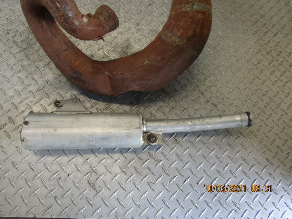 KTM MX250 Exhaust Header Muffler Silencer Pipe 689