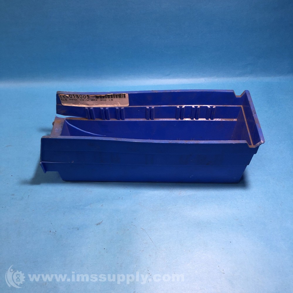 Akro Mils 30-120 Blue Plastic Storage Bin 0758