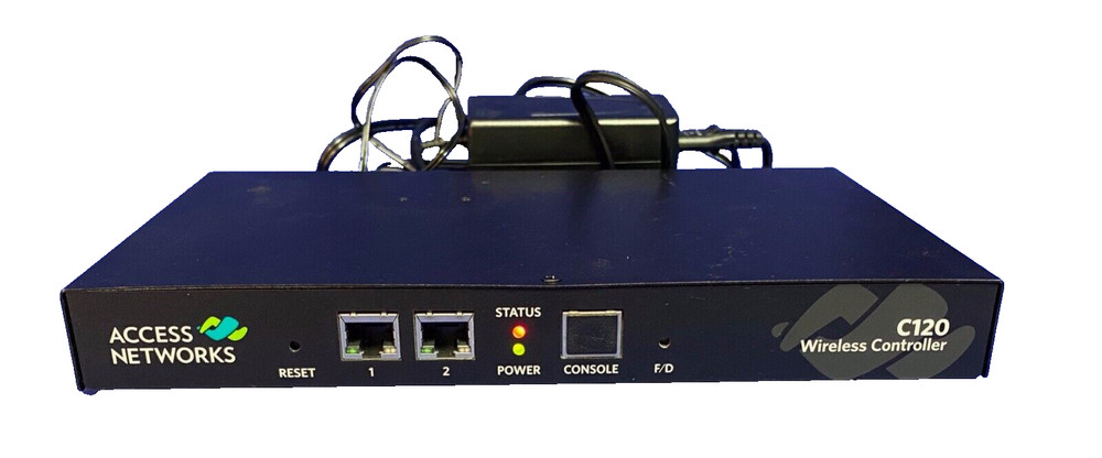 ACCESS NETWORKS C120, Wireless Controller W/ Pwr Cable-Good Condition-Pre Owned