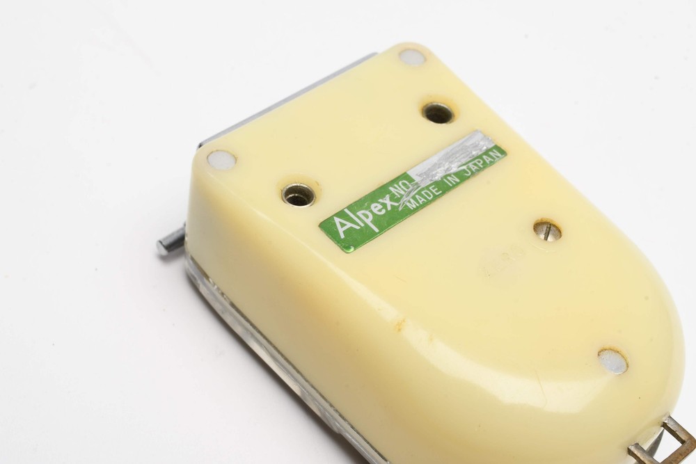Alpex white/green incident light meter, tested, works, accurate