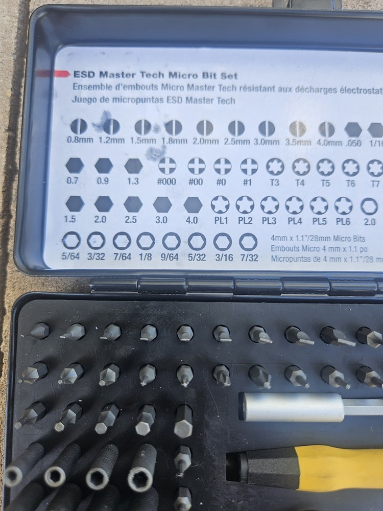 Wiha 75965 65 Piece MicroBit Set