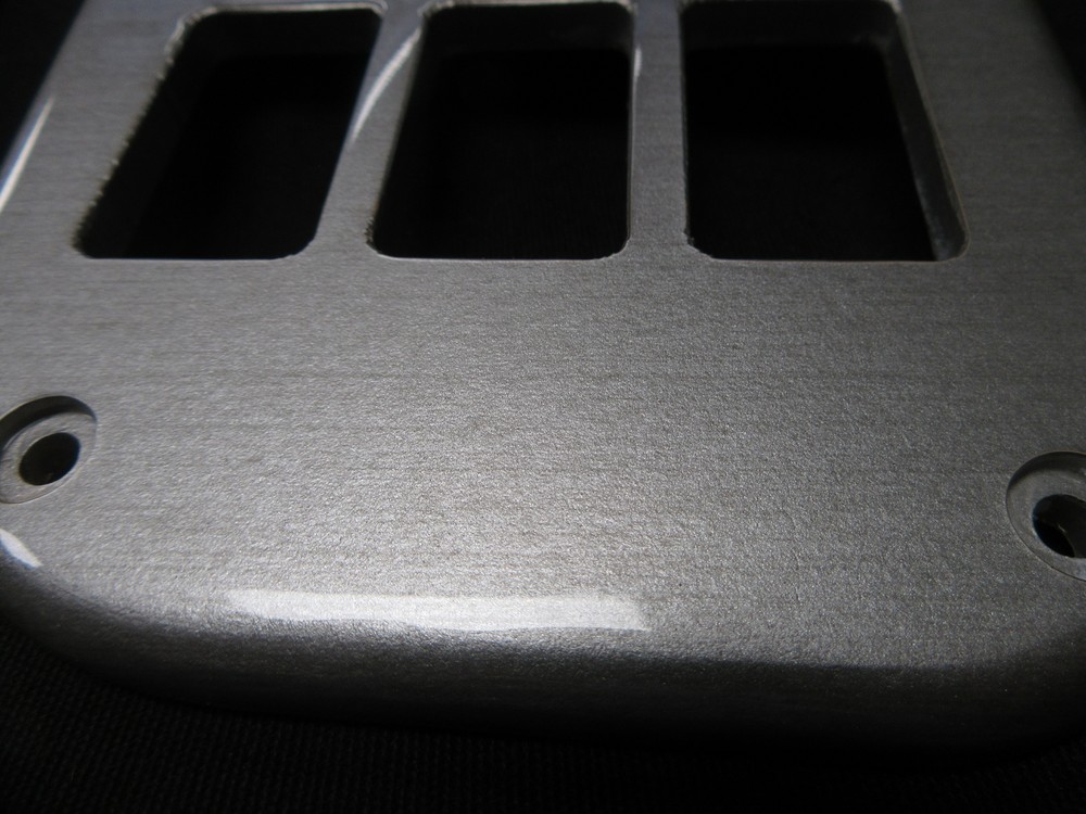 CRUISERS YACHTS BLANK SWITCH PANEL 51934 SILVER MARINE BOAT