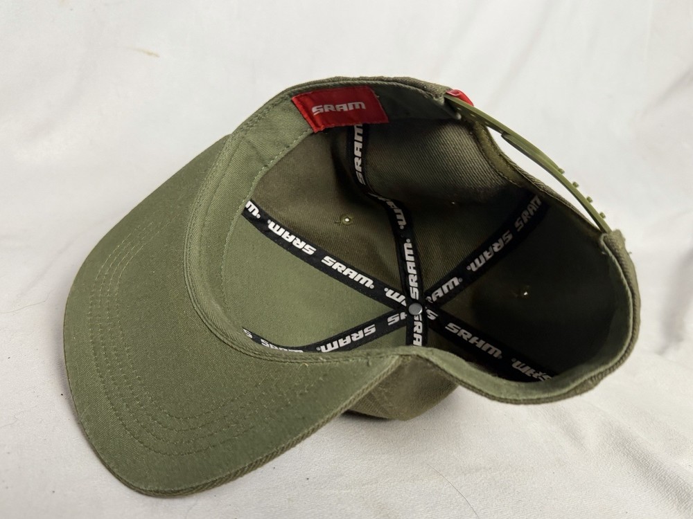Green SRAM Snap Back Cap Hat