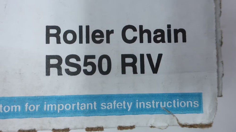Tsubaki RS50 RIV Single Roller Chain 10ft