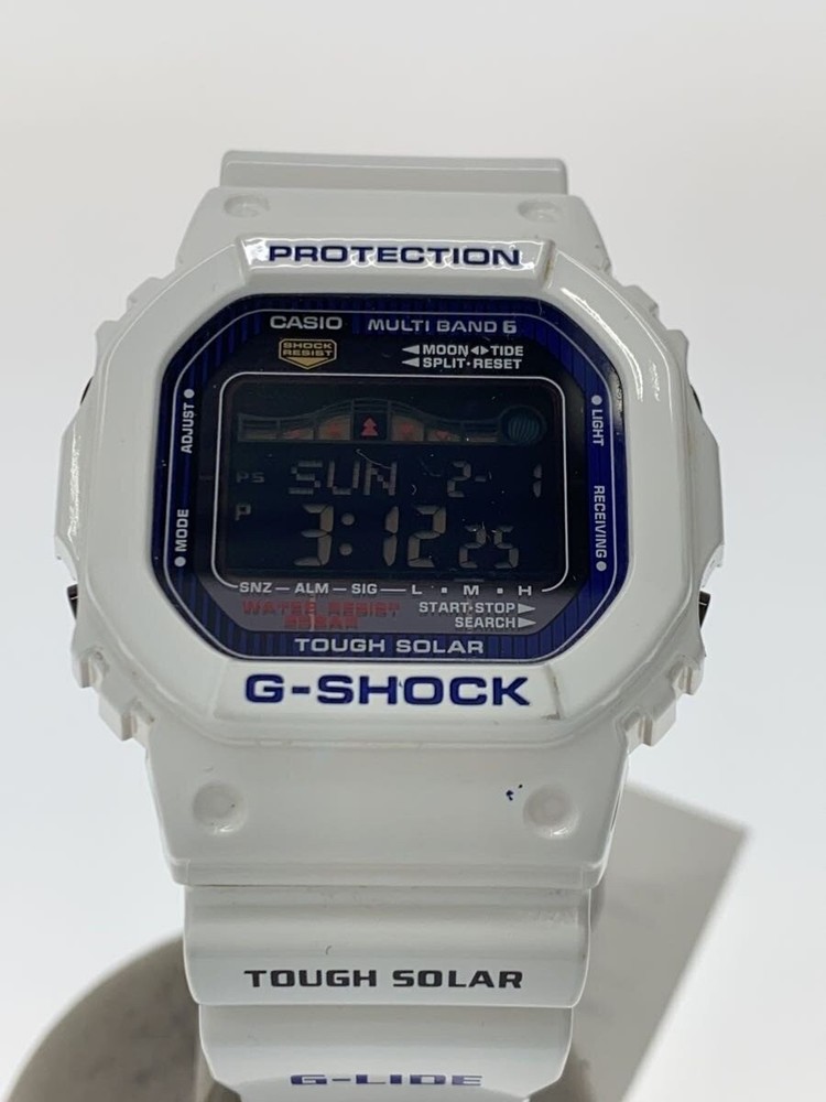 CASIO G-SHOCK Solar Watch / Digital / White