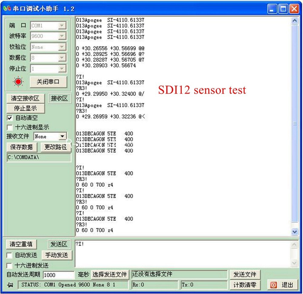 1PCS USB switch protocol catcher debugger converter SDI12 sensor test SDI - 12