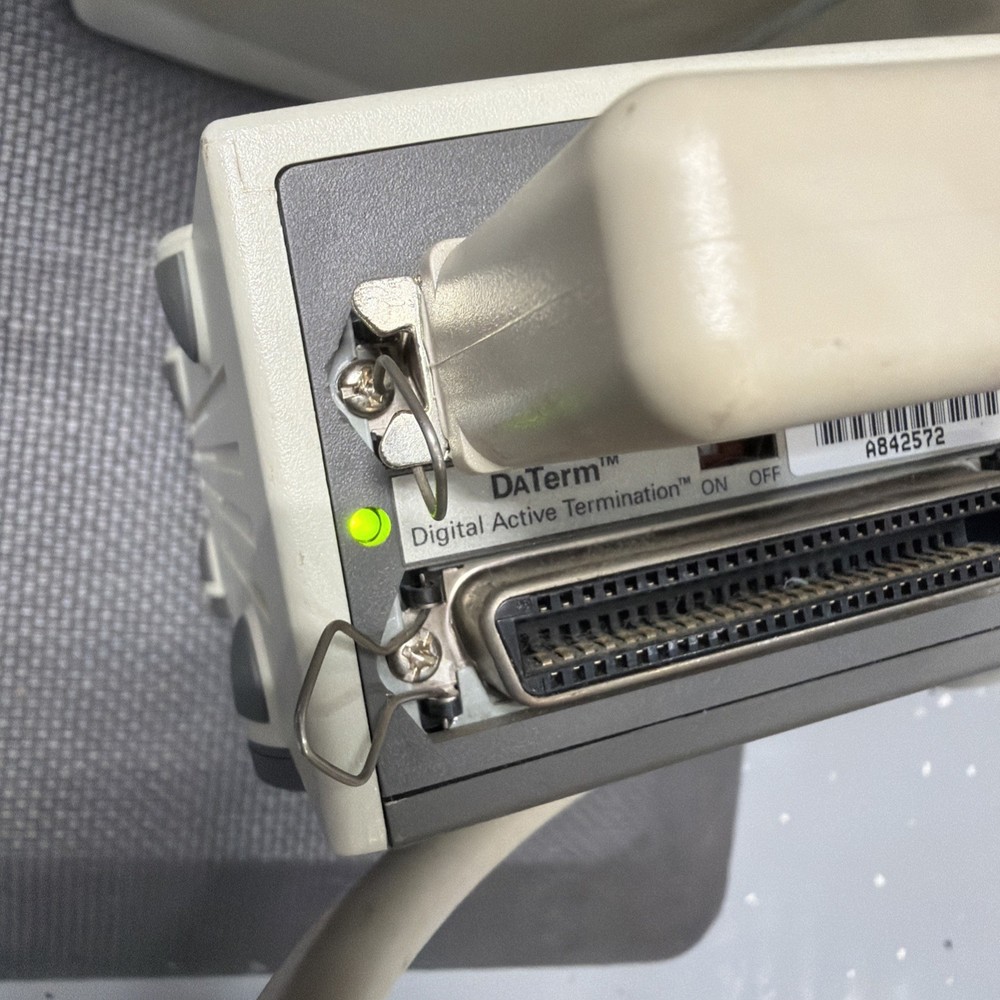 APS Tech External SCSI DVD-RAM Drive 2275-005P Untested No Power Adapter AS-IS