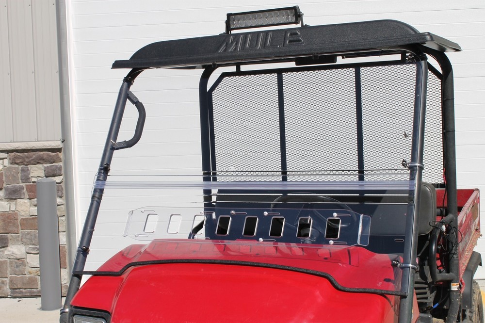 A&M KAWASAKI MULE 3000/3010 Folding Vented Windshield