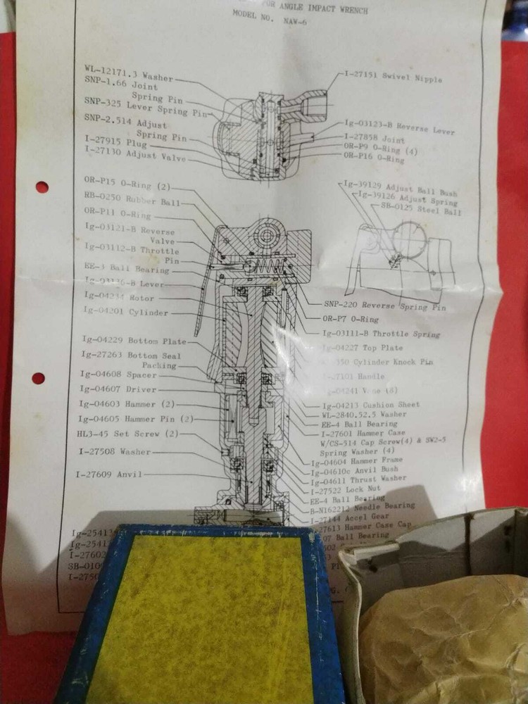 NPK Air tools NAW-6