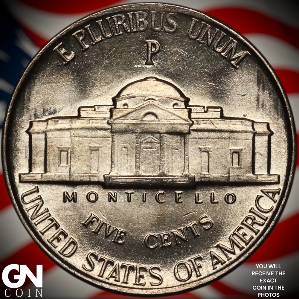 1944 P Jefferson Nickel A2789