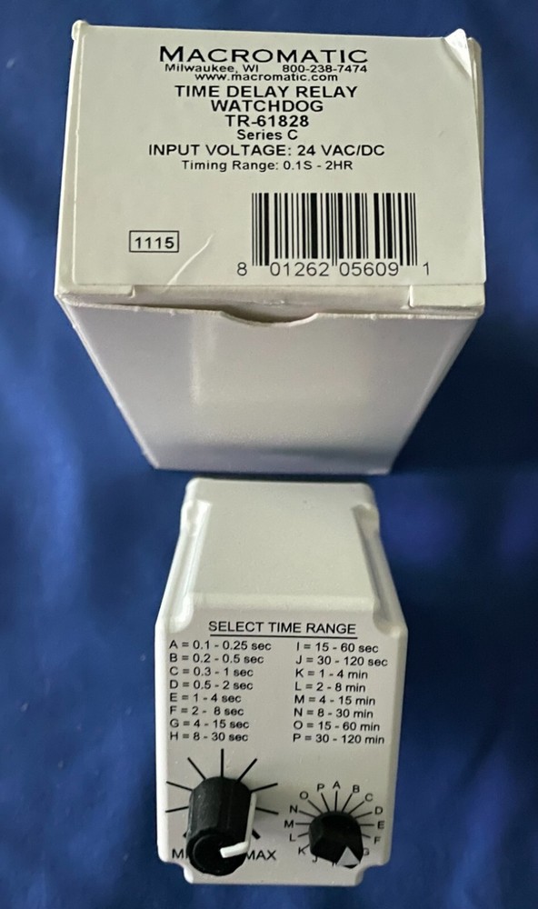 Macromatic Time Delay Relay TR-61828