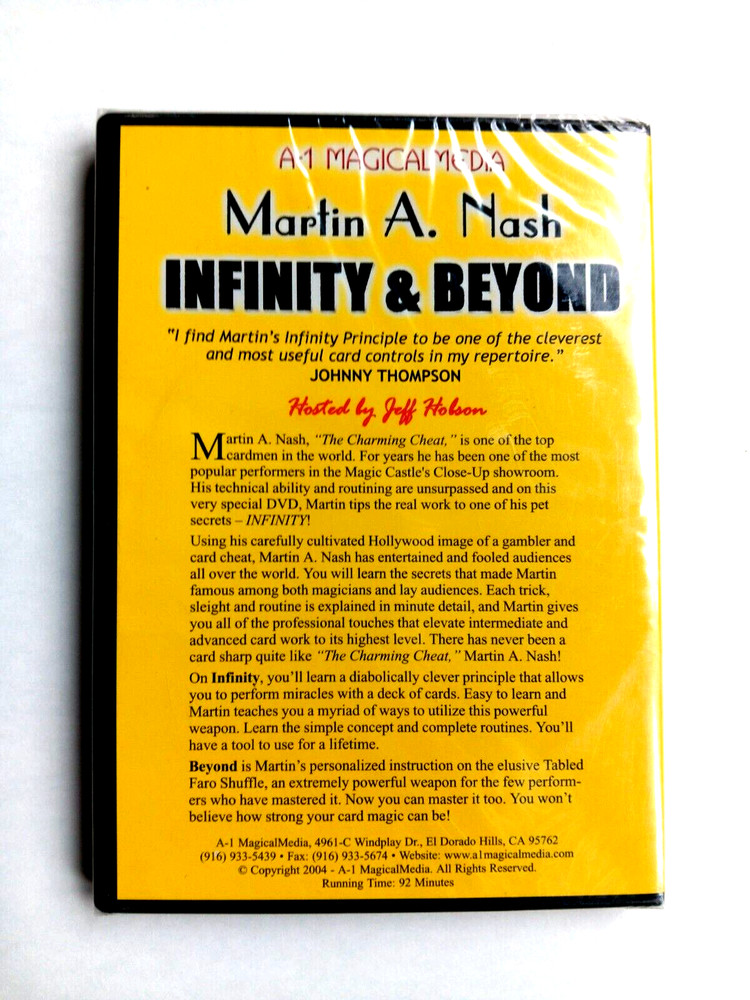 Martin A. Nash's Infinity & Beyond DVD by Martin Nash