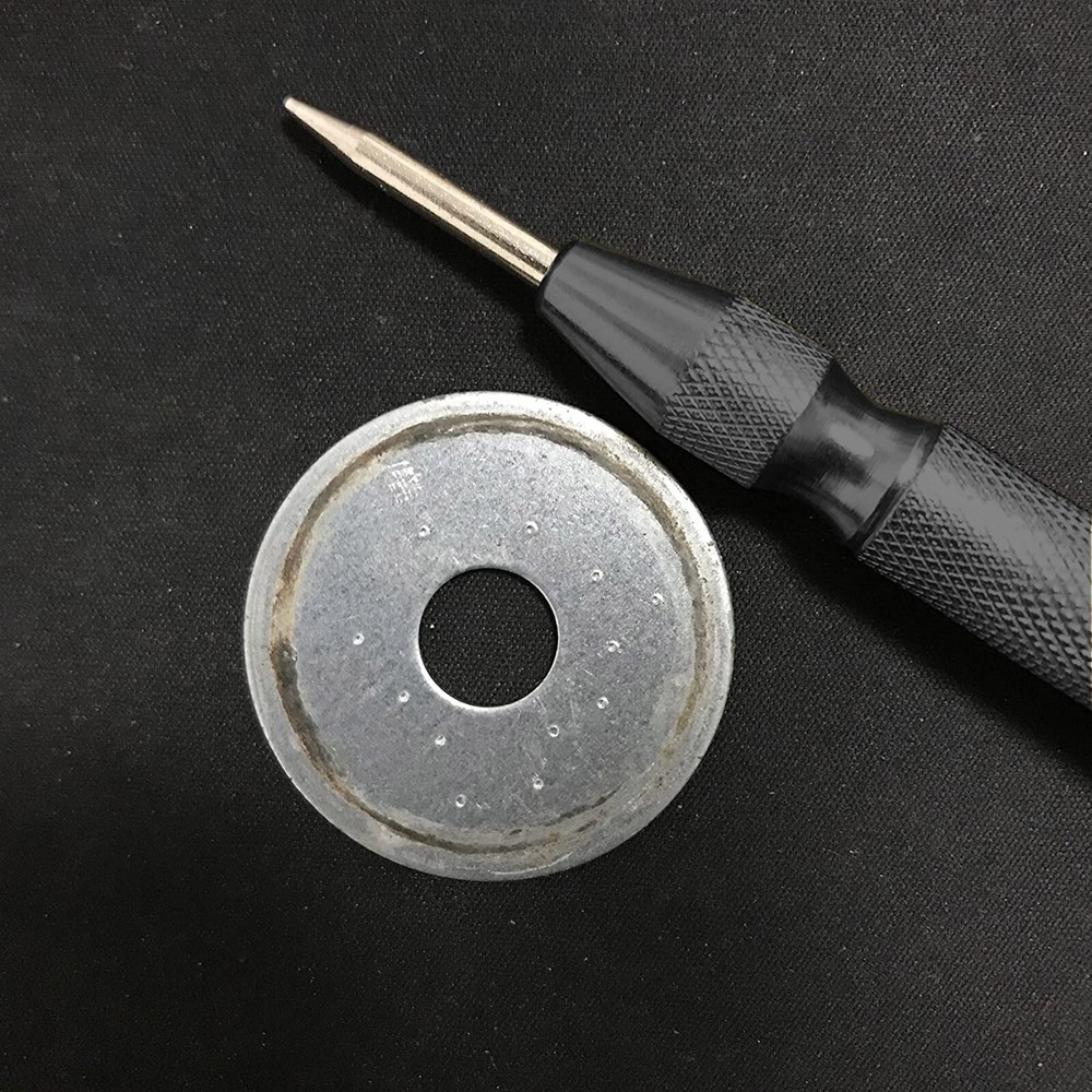 2PCs Automatic Center Punch Strikes Surface Hammer Spring Loaded Window Breaker
