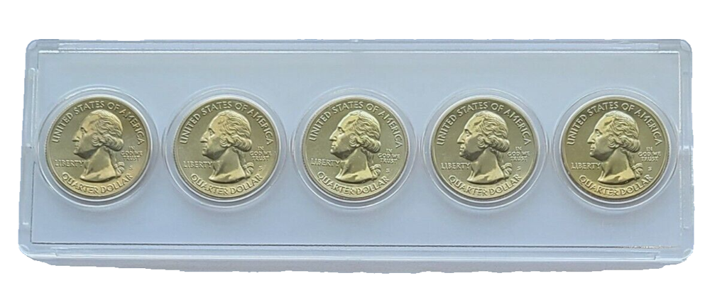 2020 S Mint National Park Quarters -5 pc clad set