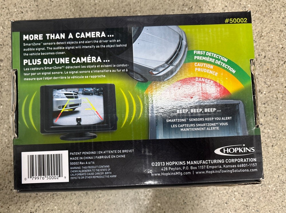 HOPKINS 50002 SMART HITCH CAMERA SYSTEM