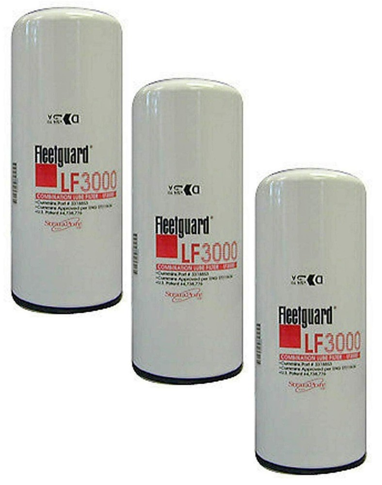 LF3000 Fleetguard Lube Filter (Pack of 3)