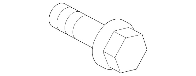 Genuine Subaru Lock Assembly Bolt 901270007