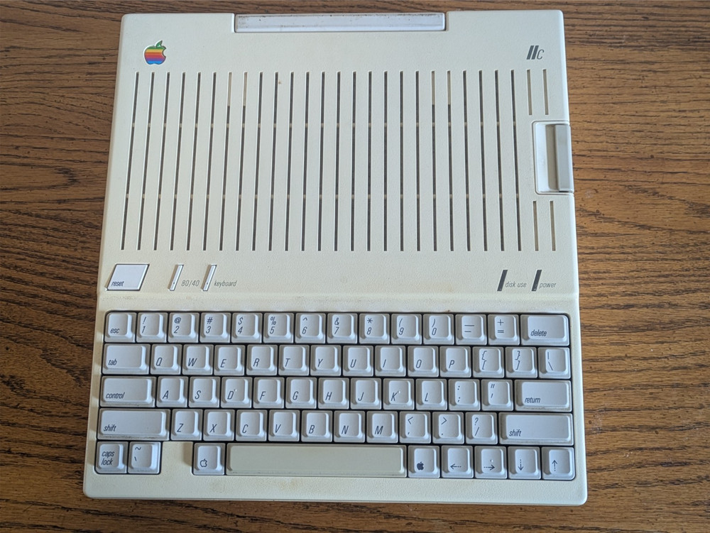 Apple IIc Computer System w/ ImageWriter II Printer, Drives, Manuals, Tested