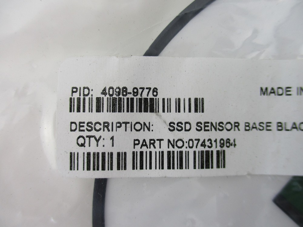 (NEW) SIMPLEX 4098-9776 SENSOR STANDARD BASE, BLACK