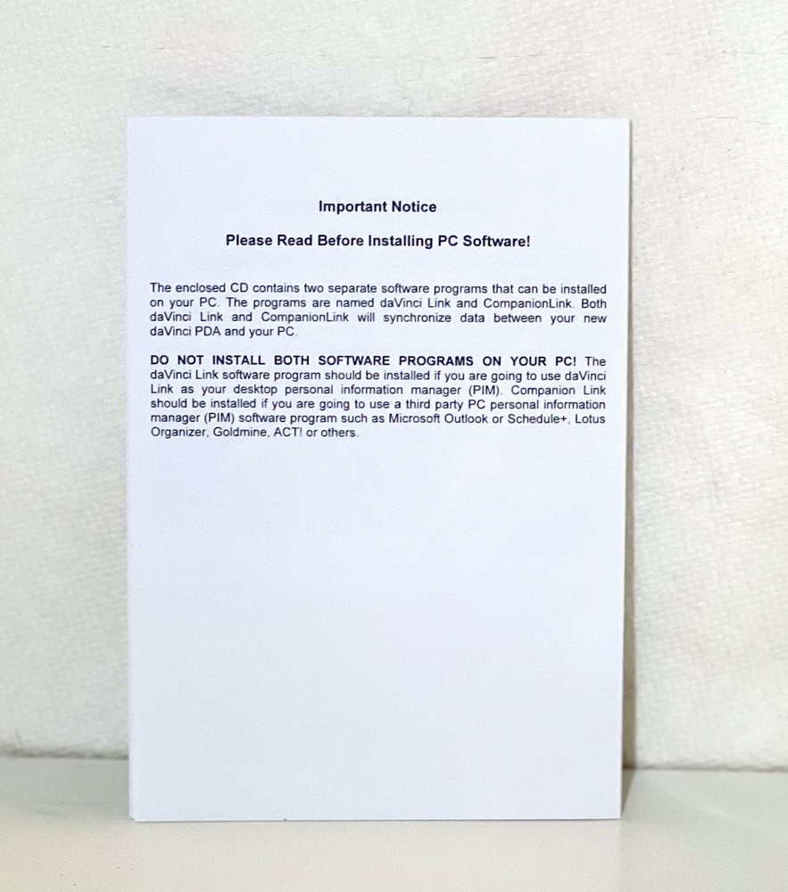 Royal DaVinci DV3 Accessories