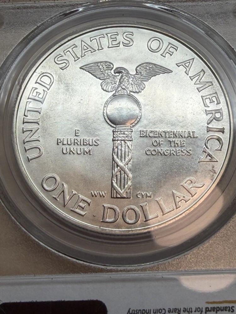 1989-D Congress Silver Commemorative $1 PCGS MS-69