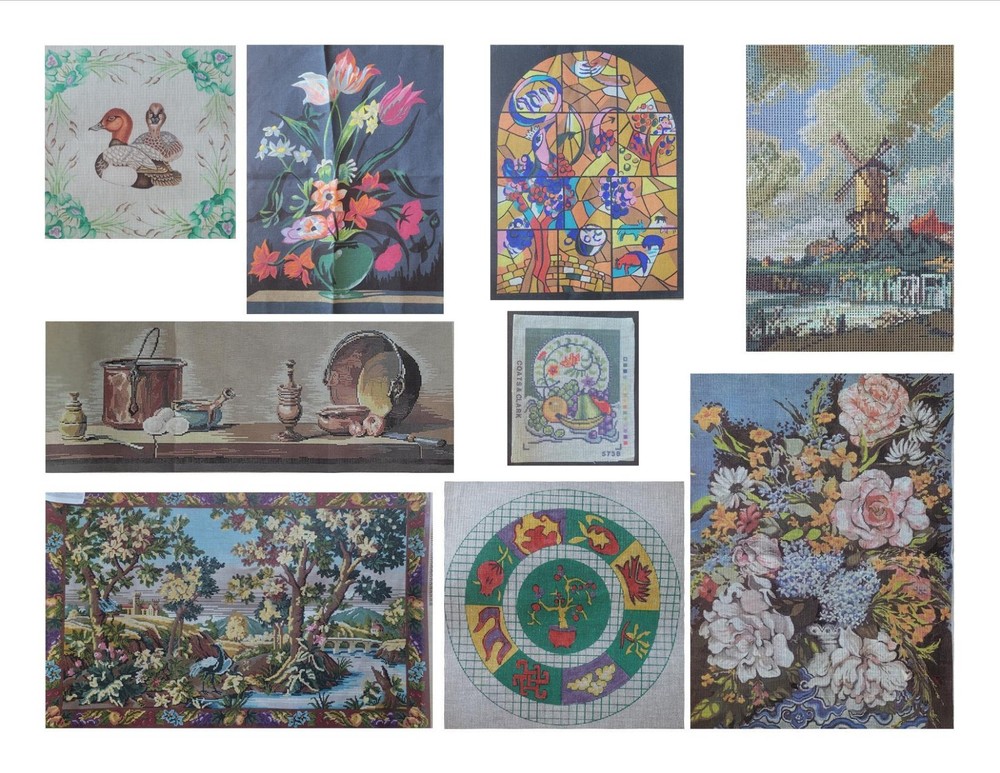 Needlepoint Canvas! Different Patterns / Designs! YOU PICK! Combined Shipping!