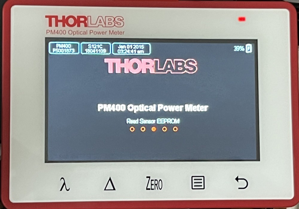 Thorlabs PM400, Power Meter