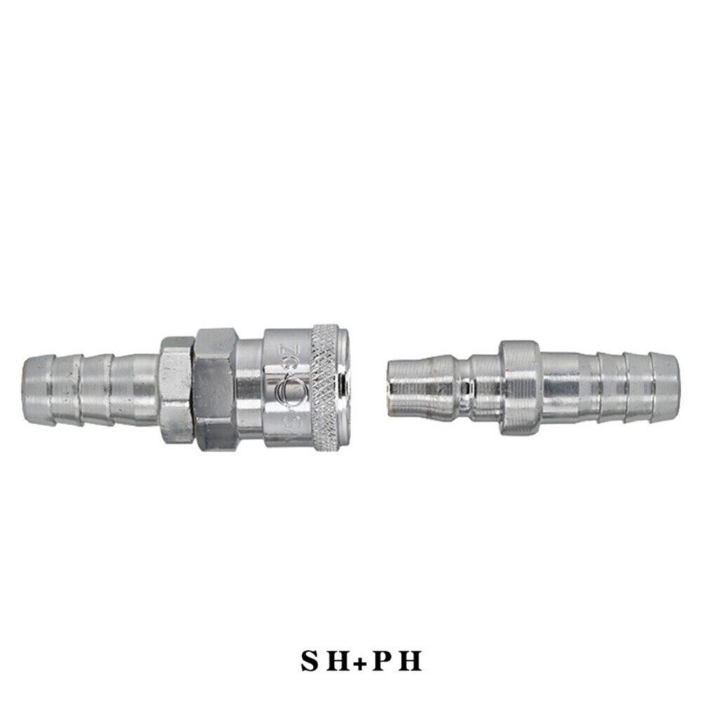 2x Quick Coupling Fuel Hose Pneumatic Joint Release Coupling Disconnect Coupling