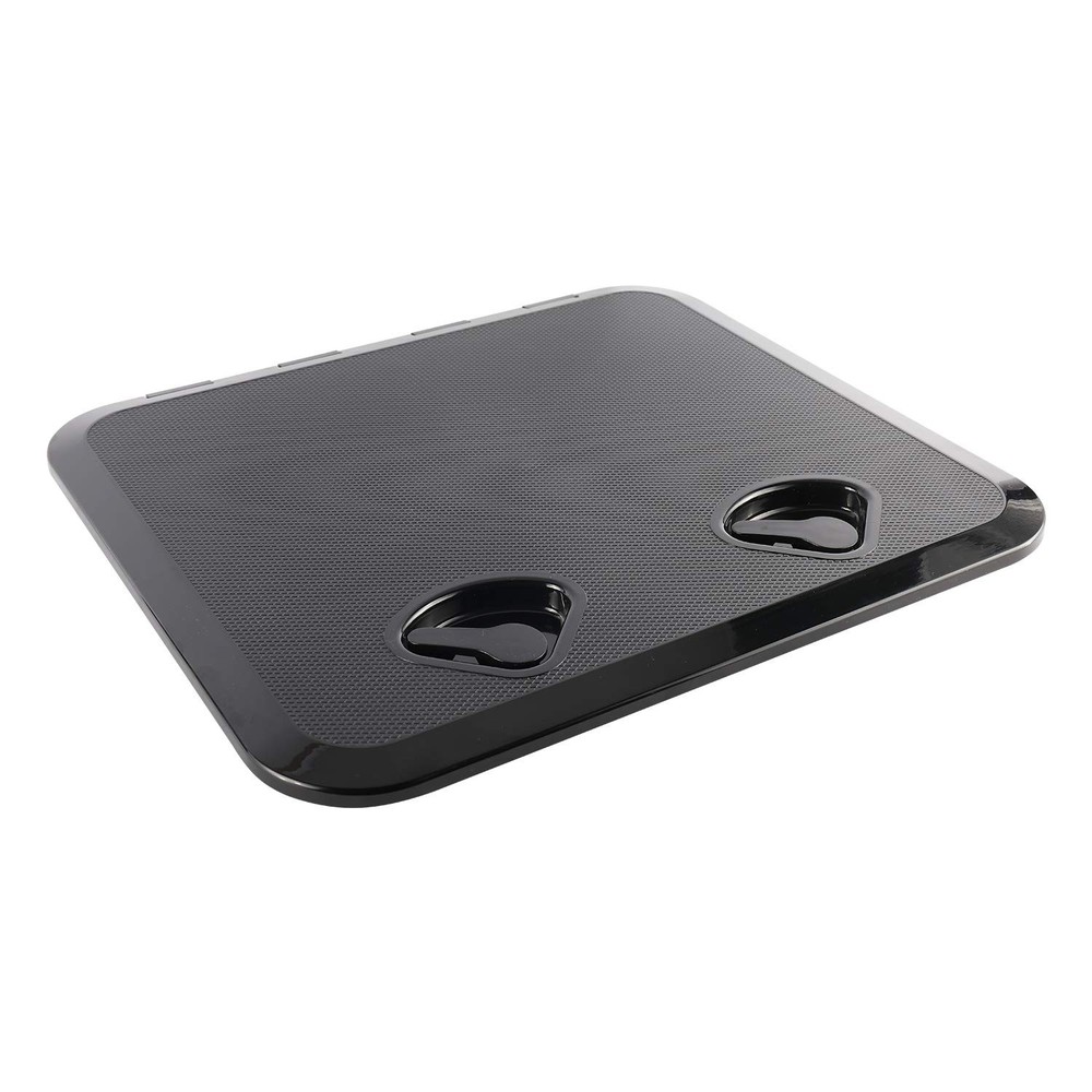 YaeMarine Marine Boat Deck Access Hatch & Lid - Black 20"