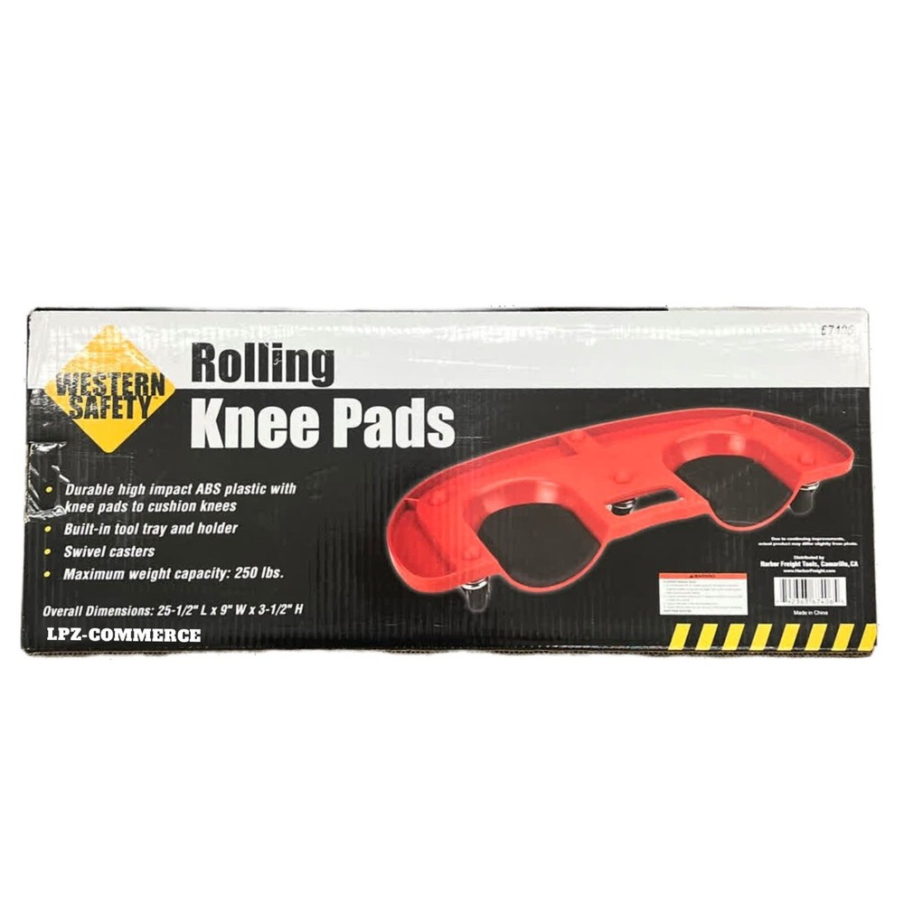 Rolling Knee Pads Durable Wheeled Platform Knee Pad Mechanic Carpenter Flooring