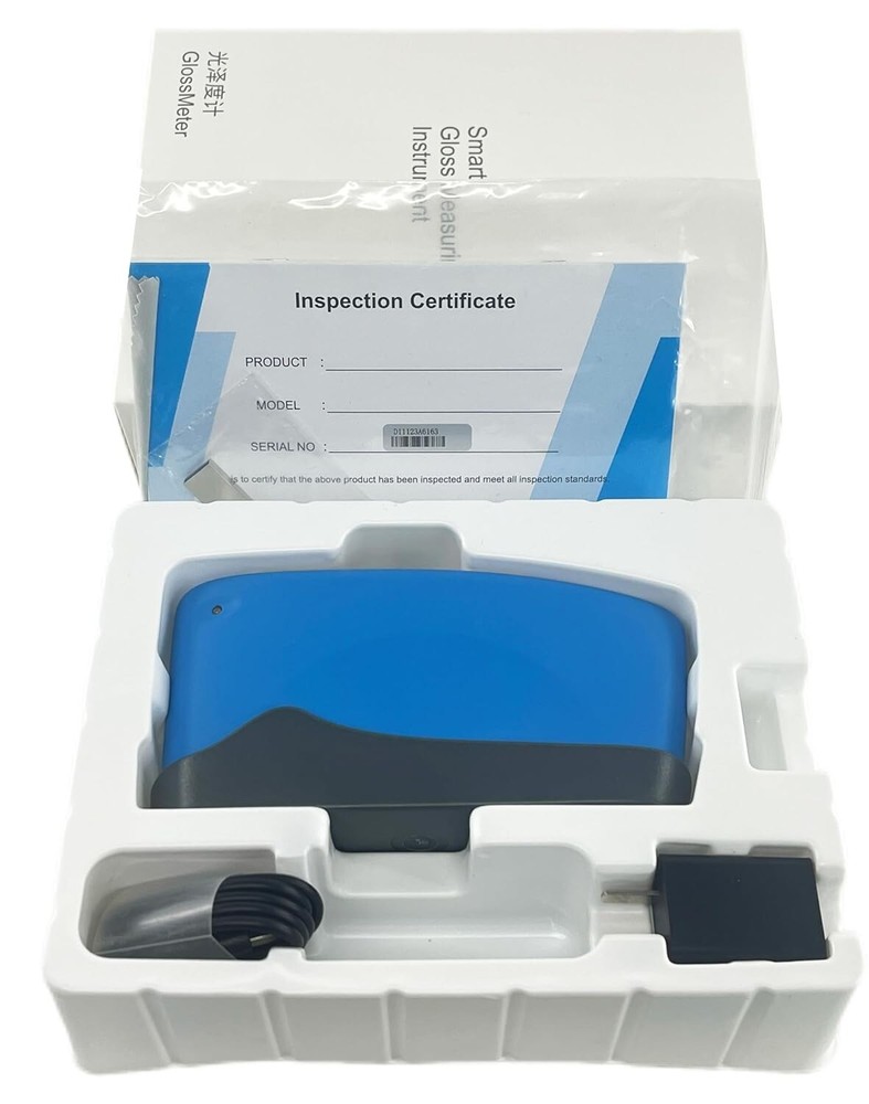 Glossmeter 60° Gloss Meter with Range 0 to 1000GU Data Storage Function