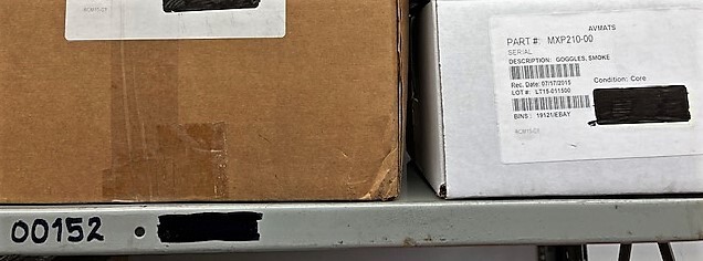 EROS smoke goggles - Used Condition