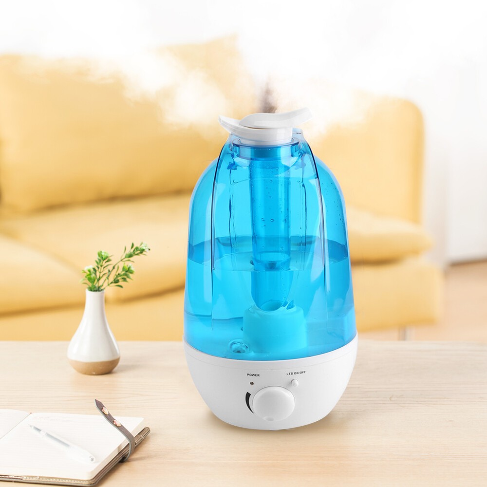 4L Ultrasonic Humidifier Diffuser LED Light Home Mist Maker Air Purifier KRI MF