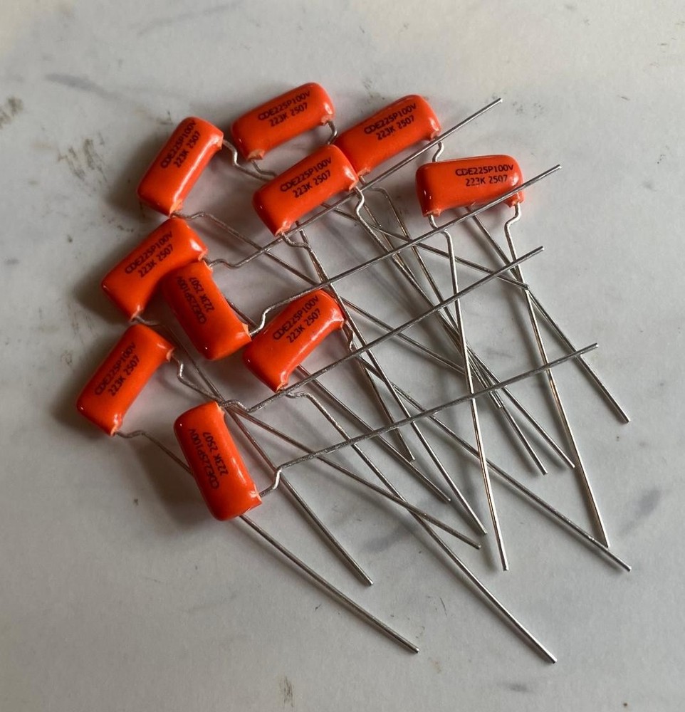 Orange Drop Capacitor .022  set of 10 NEW!