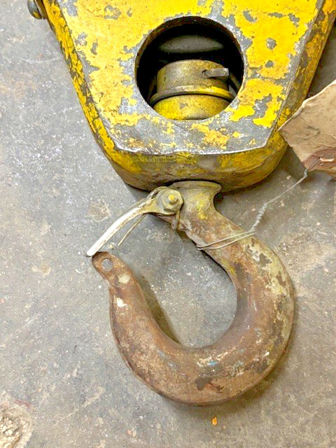 1000 LB SWIVEL HOOK WIRE CABLE SNATCH BLOCK SINGLE SHEAVE