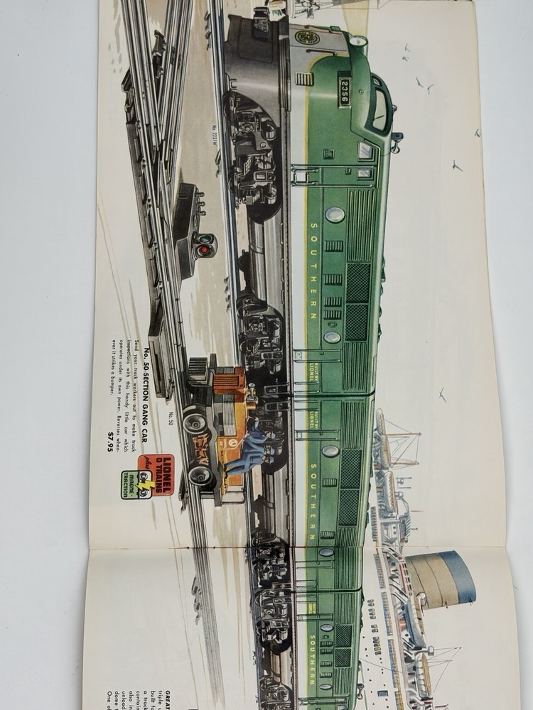 Vintage 1954 Lionel Train Catalog