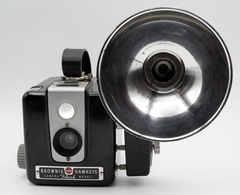 kodak Brownie Hawkeye Box Camera with Flash